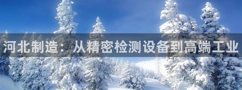 云顶国际培训中心怎么样：河北制造：从精密检测设备到高端工业