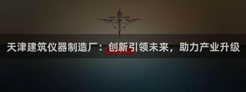 云顶国际测试服：天津建筑仪器制造厂：创新引领未来，助力产业升