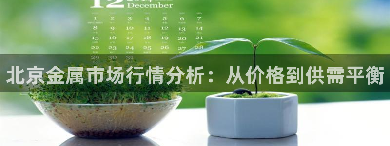 云顶国际下载地址：北京金属市场行情分析：从价格到供需平衡