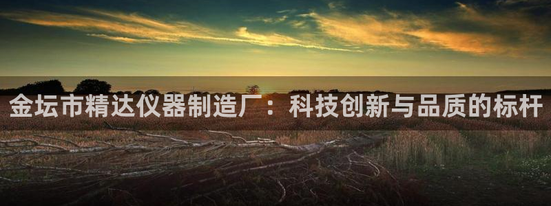云顶集团专属app：金坛市精达仪器制造厂：科技创新与品质的标