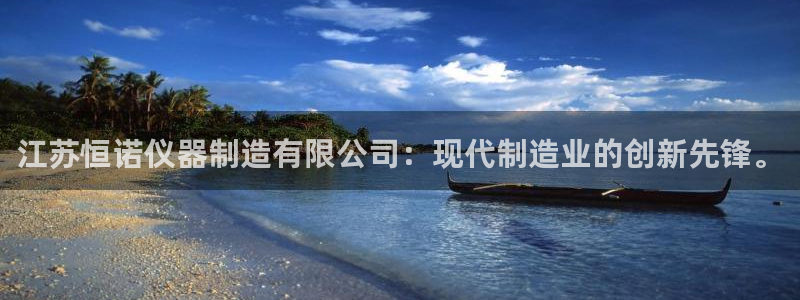 云顶国际酒店几星：江苏恒诺仪器制造有限公司：现代制造业的创新