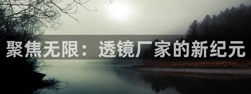 云顶集团在中国有投资吗?：聚焦无限：透镜厂家的新纪元