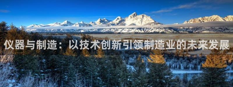 上海云顶国际会所有什么服务：仪器与制造：以技术创新引领制造业
