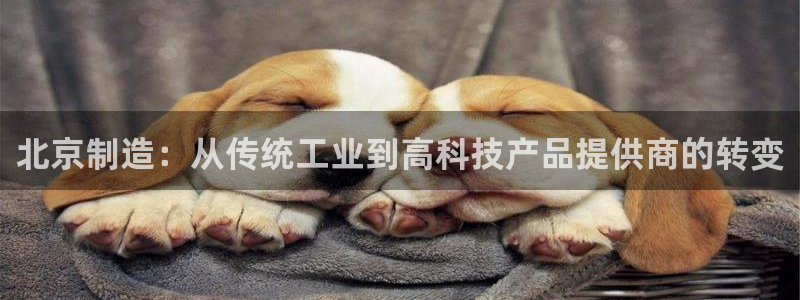 9559云顶国际：北京制造：从传统工业到高科技产品提供商的转