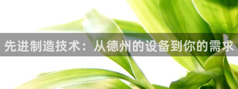 云顶国际教育：先进制造技术：从德州的设备到你的需求