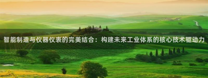 淮北云顶国际俱乐部电话：智能制造与仪器仪表的完美结合：构建未